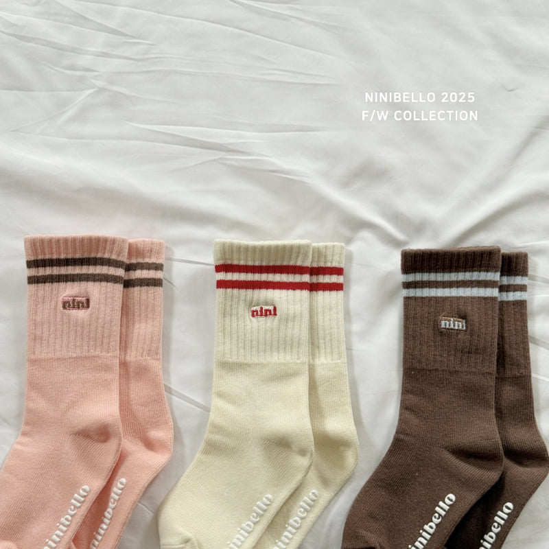 Ninibello - Korean Baby Fashion - #onlinebabyshop - Mood Socks Set - 5