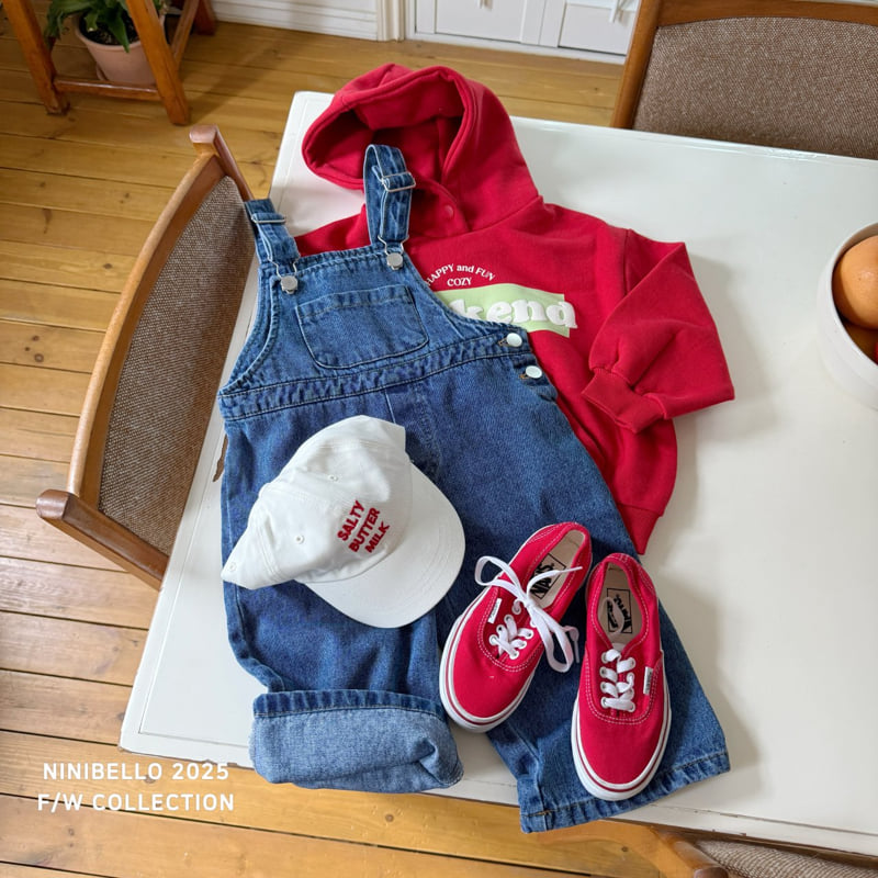 Ninibello - Korean Baby Fashion - #smilingbaby - Country Denim Overalls - 9