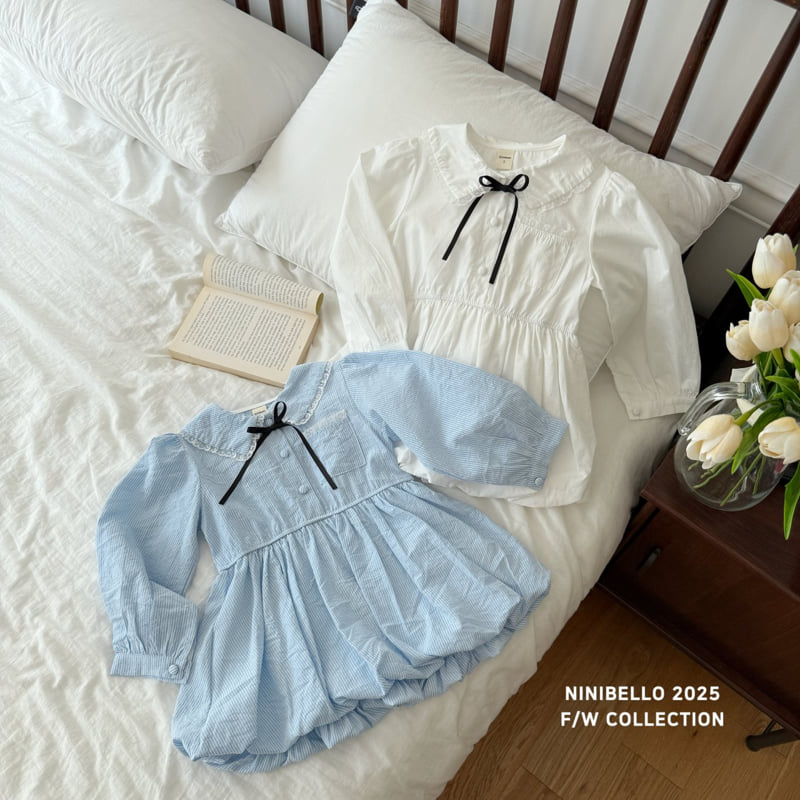 Ninibello - Korean Baby Fashion - #smilingbaby - Preppy Pumpkin One-piece
