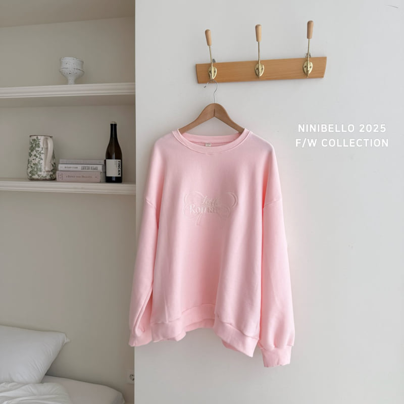 Ninibello - Korean Women Fashion - #momslook - Romantic Sweatshirt (Adult) - 8