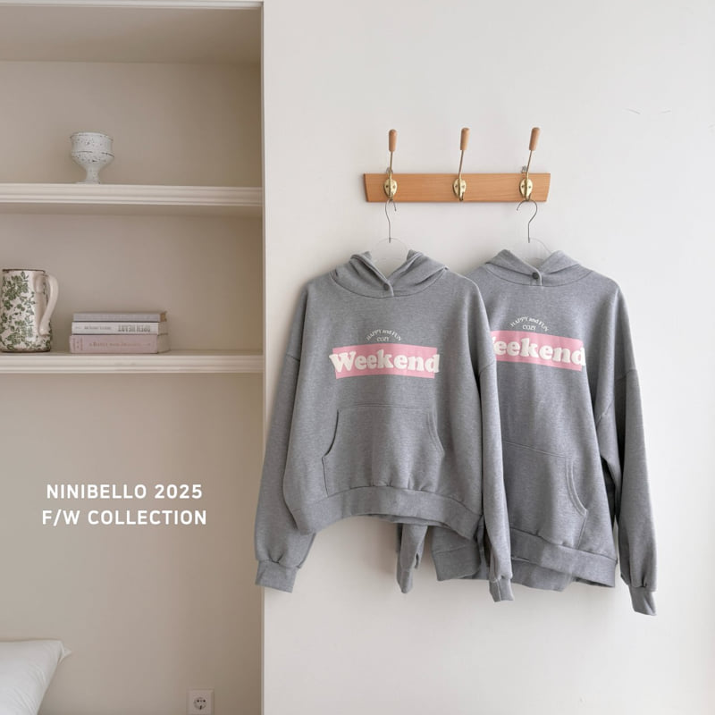 Ninibello - Korean Women Fashion - #momslook - Weekend Hoodie (Adult) - 8