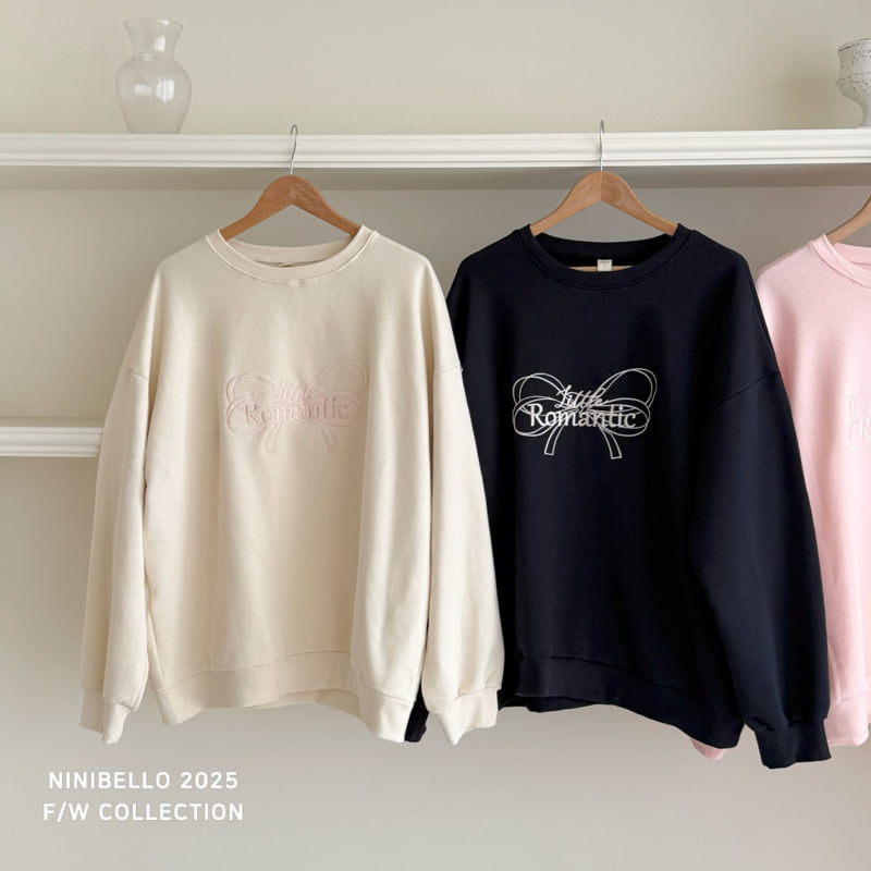 Ninibello - Korean Women Fashion - #restrostyle - Romantic Sweatshirt (Adult) - 3