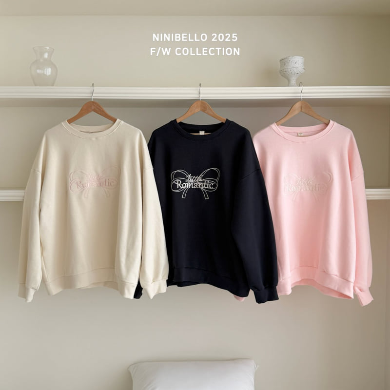 Ninibello - Korean Women Fashion - #vintagekidsstyle - Romantic Sweatshirt (Adult)