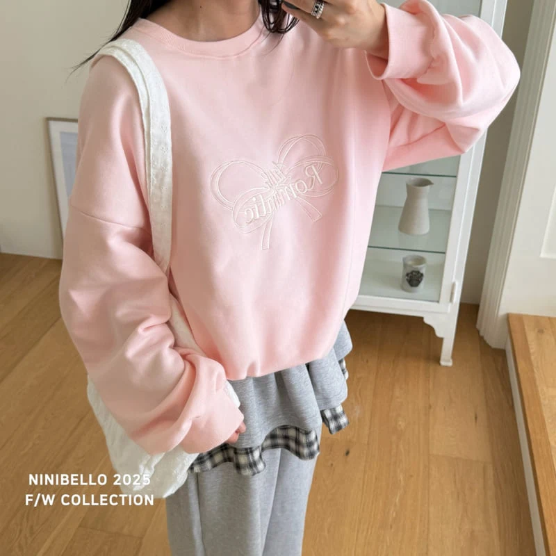 Ninibello - Korean Women Fashion - #womensfashion - Romantic Sweatshirt (Adult) - 11