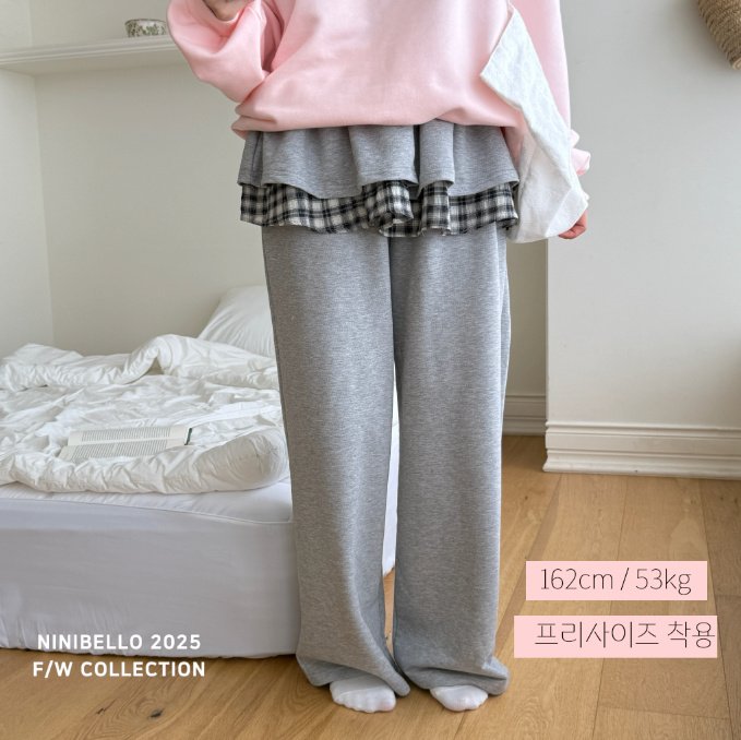 Ninibello - Korean Women Fashion - #womensfashion - Frill-up Tiered Pants (Adult) - 12