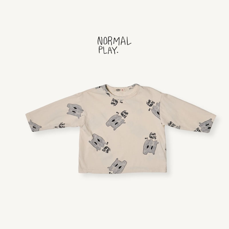 Normalplay - Korean Children Fashion - #Kfashion4kids - Ghost All-Print Tee - 5