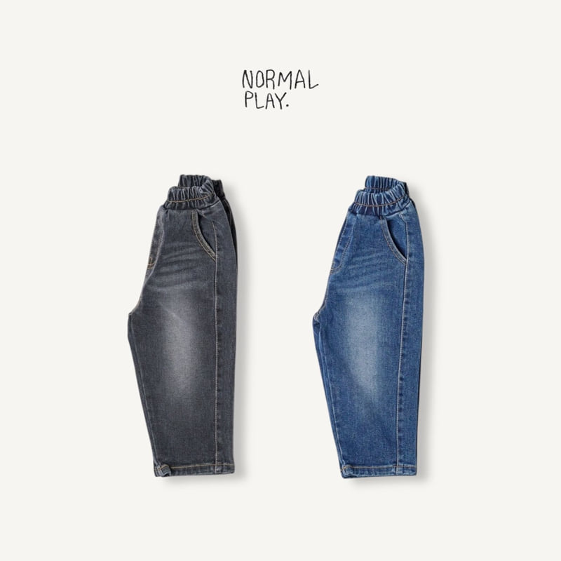 Normalplay - Korean Children Fashion - #kidzfashiontrend - Side Stretch Denim - 4