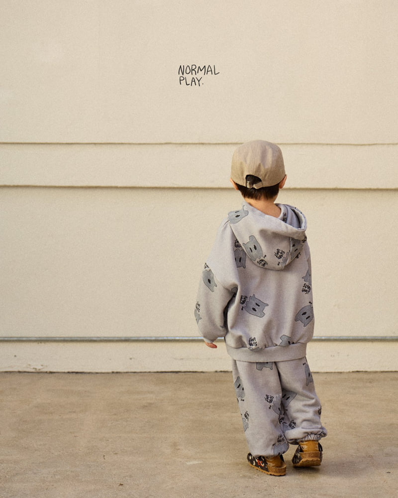 Normalplay - Korean Children Fashion - #Kfashion4kids - Ghost All-Print Jogger Pants - 11