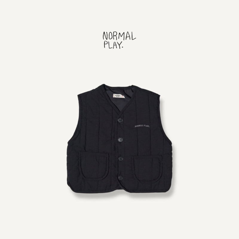 Normalplay - Korean Children Fashion - #Kfashion4kids - Fluffy Quilted Vest - 7