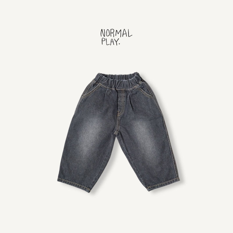 Normalplay - Korean Children Fashion - #Kfashion4kids - Autumn Denim Pants - 7
