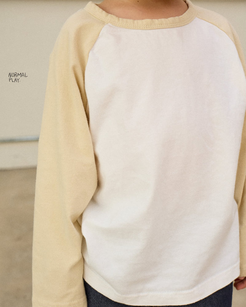 Normalplay - Korean Children Fashion - #childofig - Vanilla Raglan Tee - 10