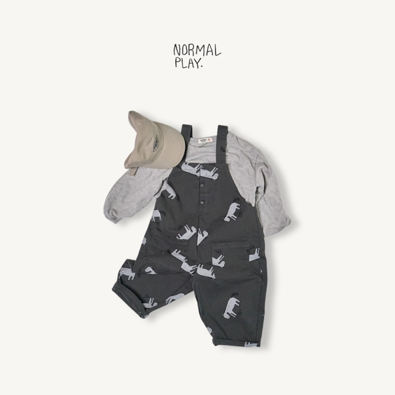 Normalplay - Korean Children Fashion - #childofig - Donkey Overalls - 7