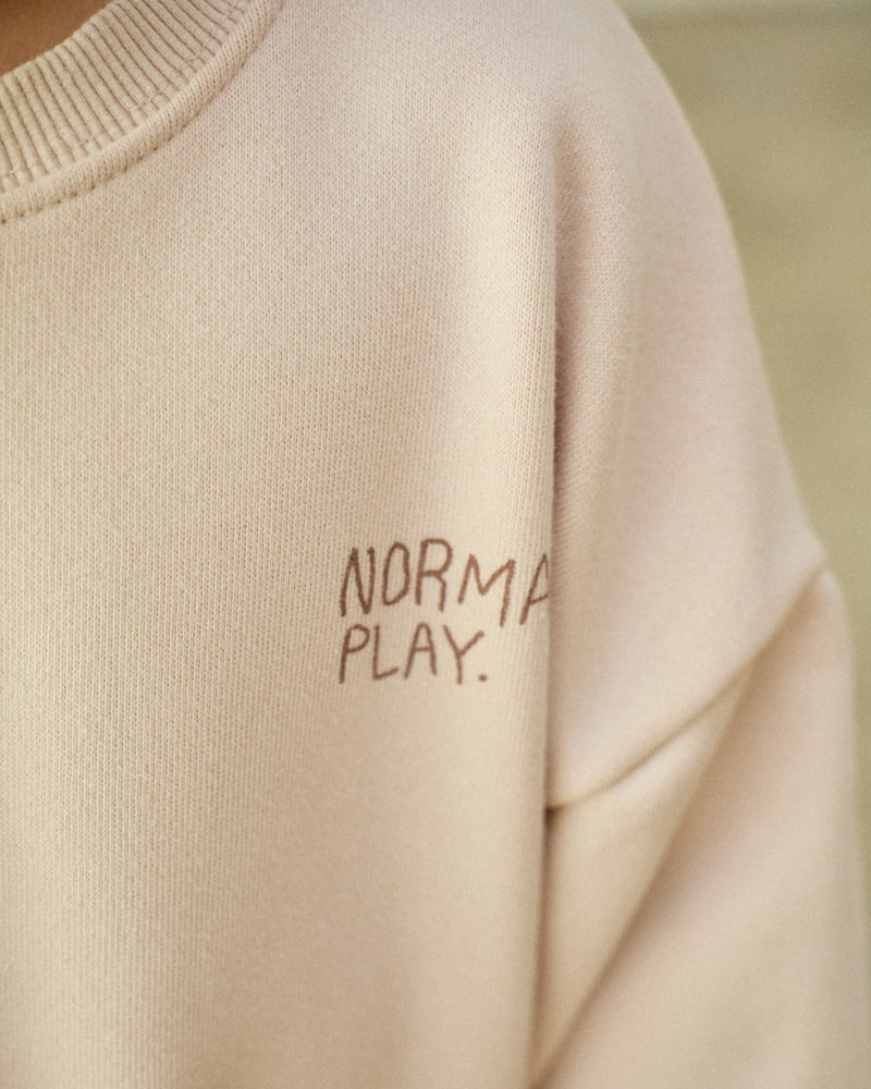 Normalplay - Korean Children Fashion - #childofig - Solid Sweatshirt - 10