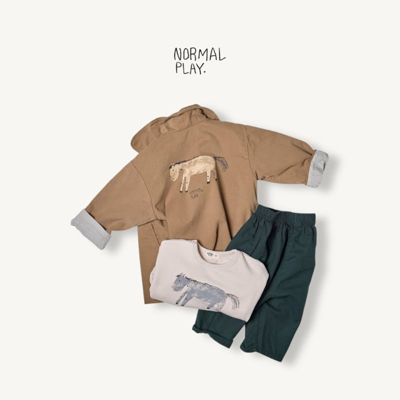 Normalplay - Korean Children Fashion - #childrensboutique - Donkey Rappa Sweatshirt - 9