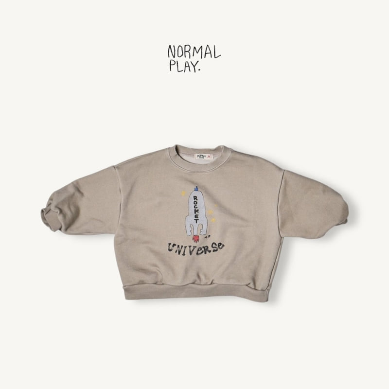Normalplay - Korean Children Fashion - #childrensboutique - Rocket Pig Sweatshirt - 6