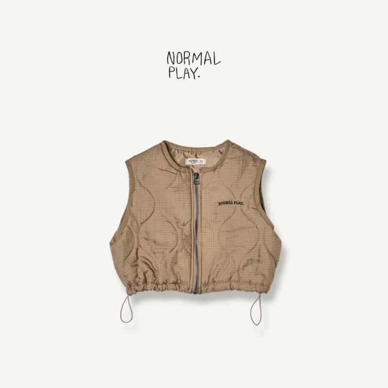 Normalplay - Korean Children Fashion - #childrensboutique - Mignon Crop Vest - 5