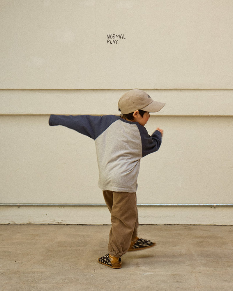 Normalplay - Korean Children Fashion - #designkidswear - Vanilla Raglan Tee - 12