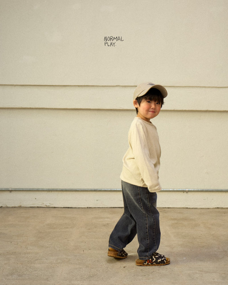Normalplay - Korean Children Fashion - #designkidswear - Lovely Ribbed Tee - 10
