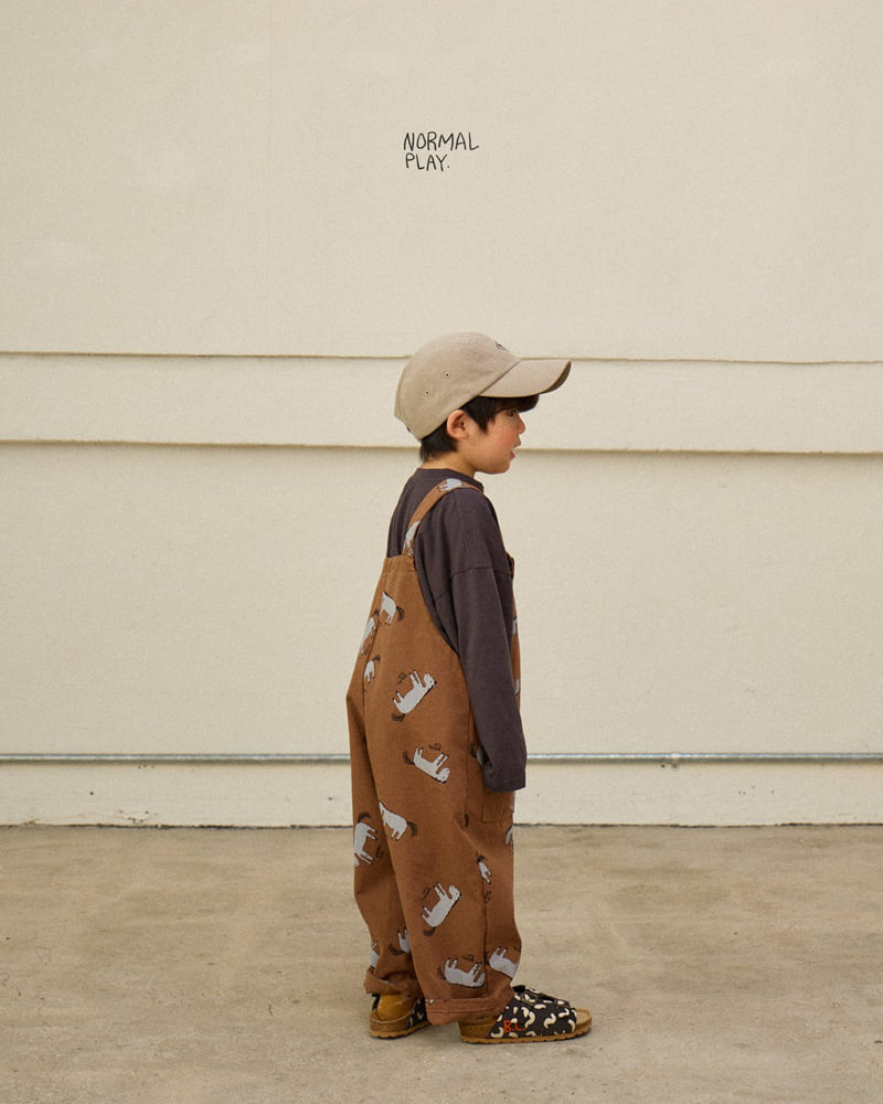 Normalplay - Korean Children Fashion - #designkidswear - Donkey Overalls - 10