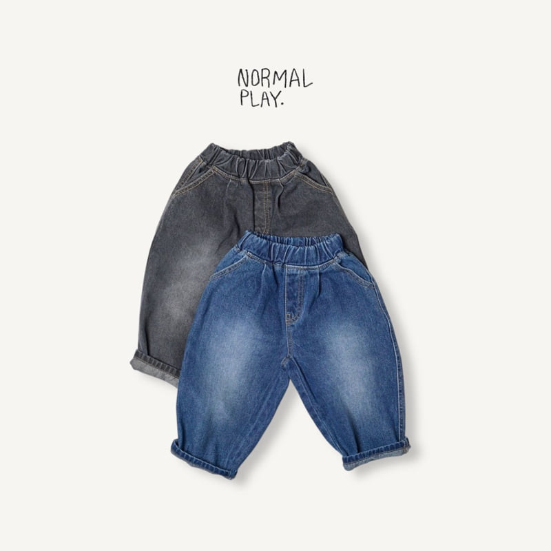 Normalplay - Korean Children Fashion - #designkidswear - Autumn Denim Pants