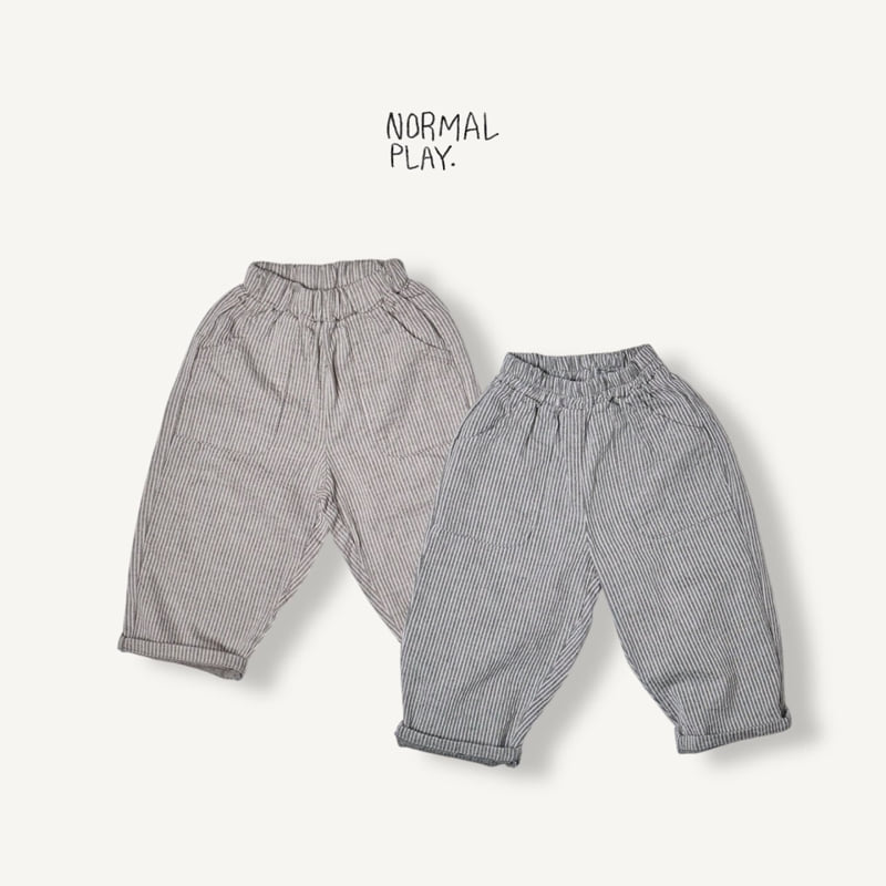 Normalplay - Korean Children Fashion - #discoveringself - Mild Stripe Pants