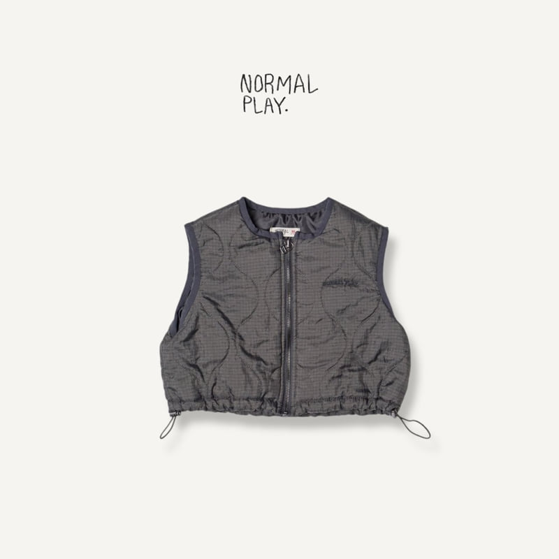 Normalplay - Korean Children Fashion - #discoveringself - Mignon Crop Vest - 7