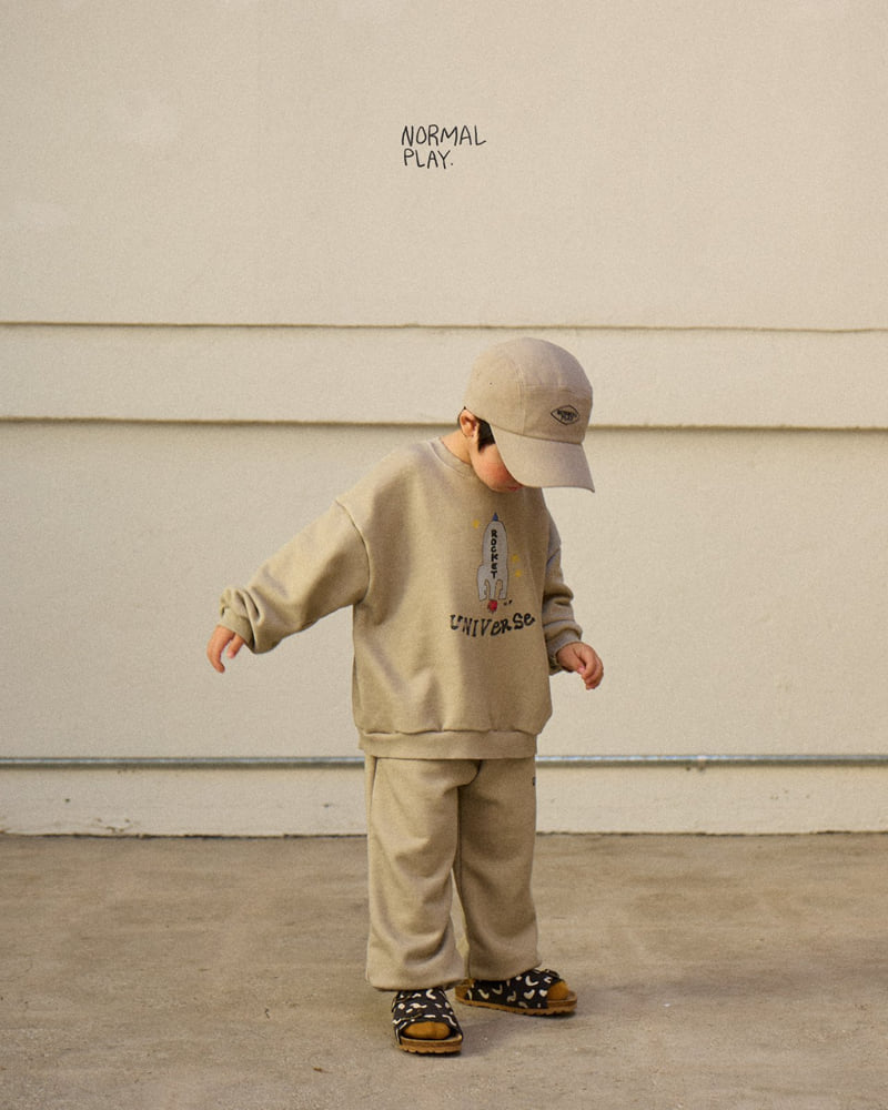 Normalplay - Korean Children Fashion - #fashionkids - Rocket Pig Jogger Pants - 11
