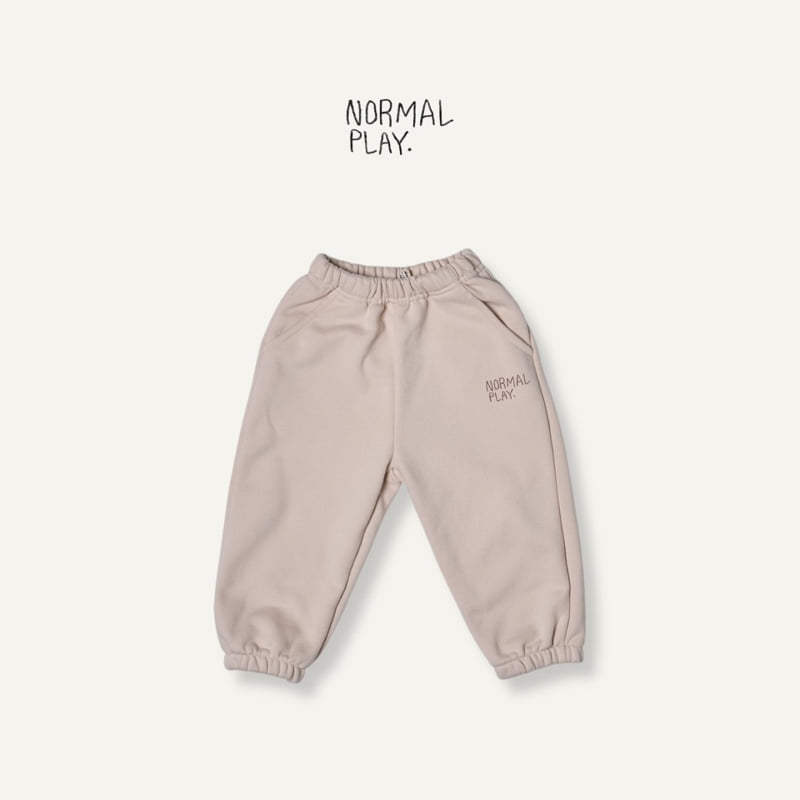 Normalplay - Korean Children Fashion - #kidsshorts - Solid Jogger Pants - 6