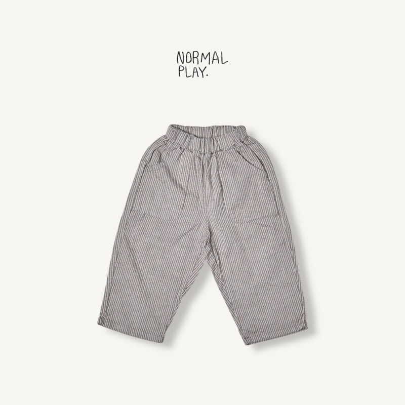 Normalplay - Korean Children Fashion - #kidzfashiontrend - Mild Stripe Pants - 5