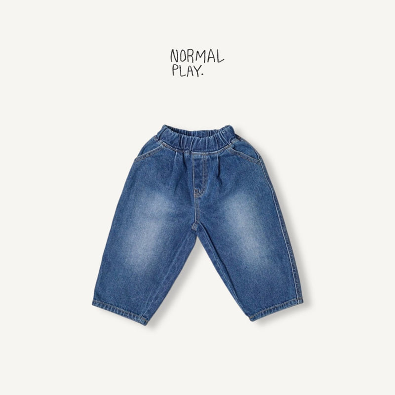 Normalplay - Korean Children Fashion - #kidzfashiontrend - Autumn Denim Pants - 6