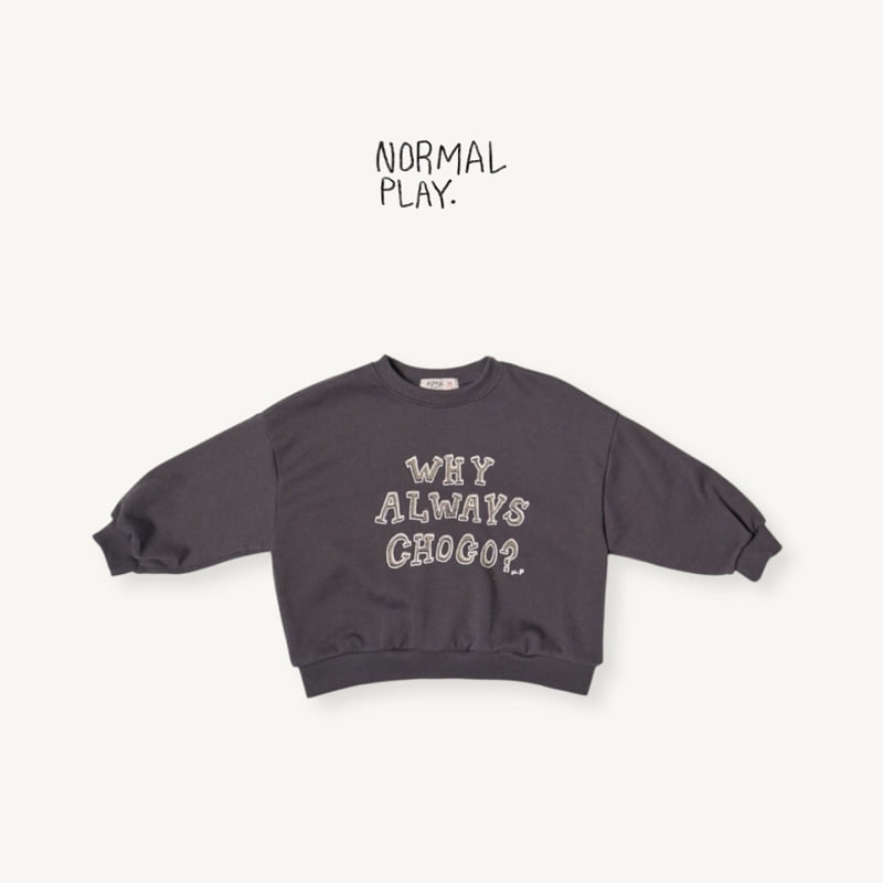 Normalplay - Korean Children Fashion - #kidzfashiontrend - Choco Sweatshirt - 5