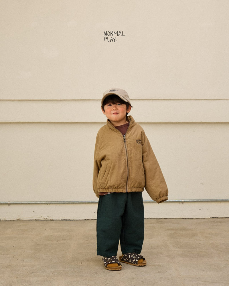 Normalplay - Korean Children Fashion - #littlefashionista - Antique Natural Pants - 9