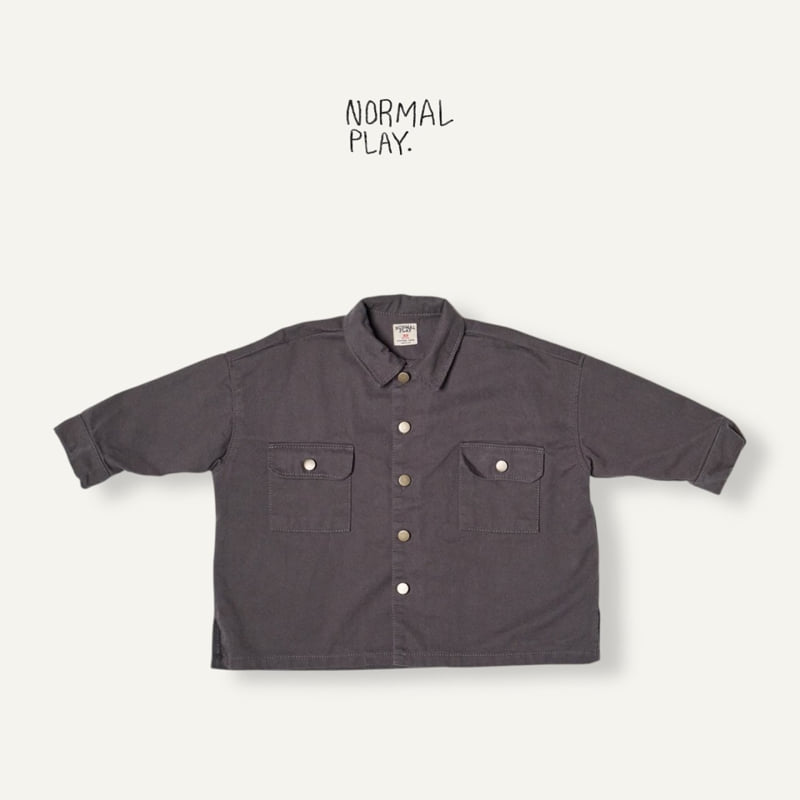 Normalplay - Korean Children Fashion - #littlefashionista - Wide Field Jacket - 5