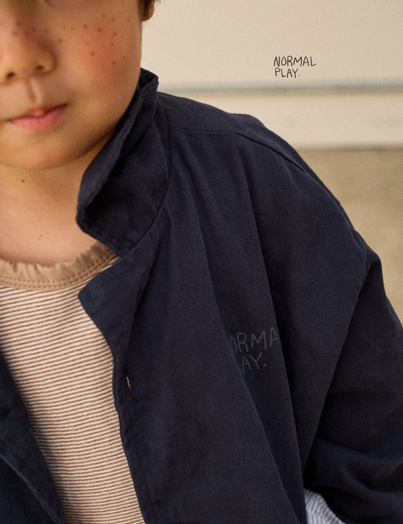 Normalplay - Korean Children Fashion - #littlefashionista - Cotton Collar Long Coat - 10