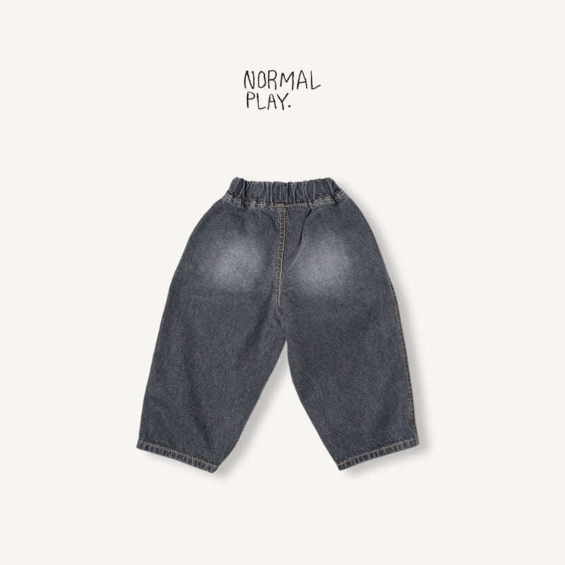 Normalplay - Korean Children Fashion - #littlefashionista - Autumn Denim Pants - 8