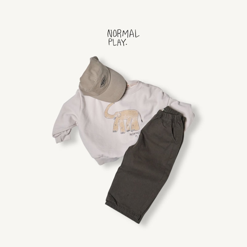 Normalplay - Korean Children Fashion - #magicofchildhood - Elephant Sweatshirt - 8