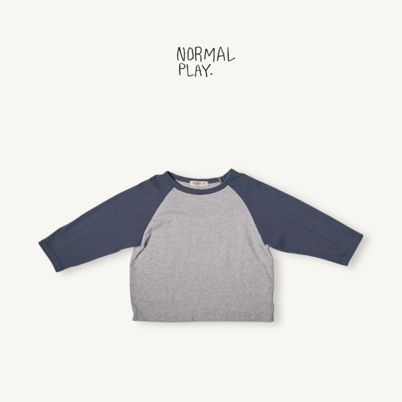 Normalplay - Korean Children Fashion - #littlefashionista - Vanilla Raglan Tee - 4