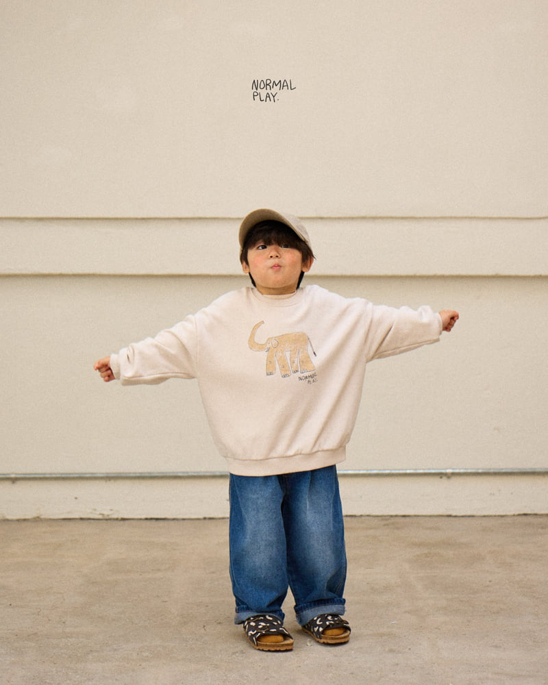 Normalplay - Korean Children Fashion - #minifashionista - Elephant Sweatshirt - 9