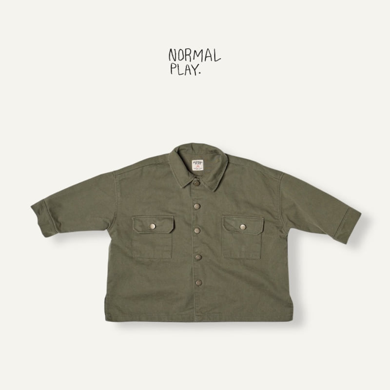 Normalplay - Korean Children Fashion - #minifashionista - Wide Field Jacket - 7