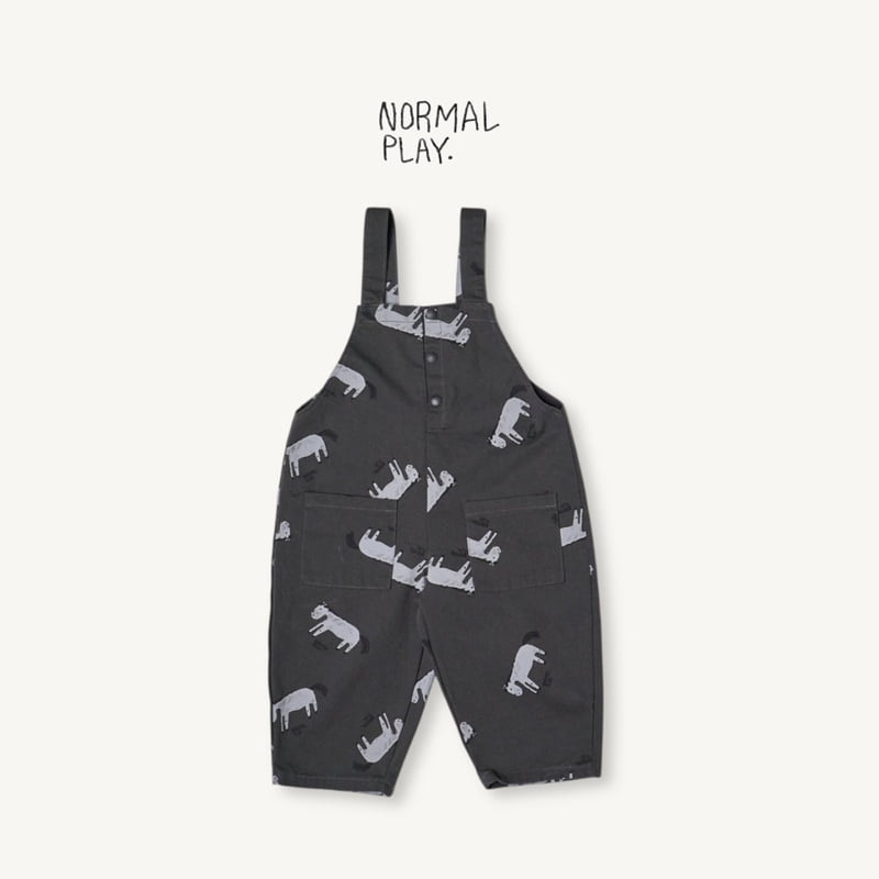 Normalplay - Korean Children Fashion - #minifashionista - Donkey Overalls - 5