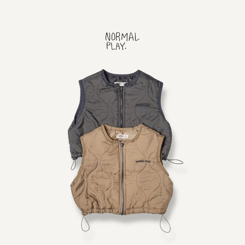 Normalplay - Korean Children Fashion - #minifashionista - Mignon Crop Vest