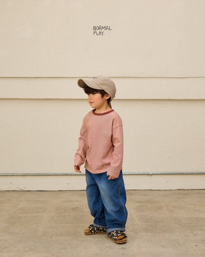 Normalplay - Korean Children Fashion - #minifashionista - Autumn Denim Pants - 10