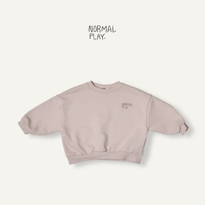 Normalplay - Korean Children Fashion - #minifashionista - Solid Sweatshirt - 5
