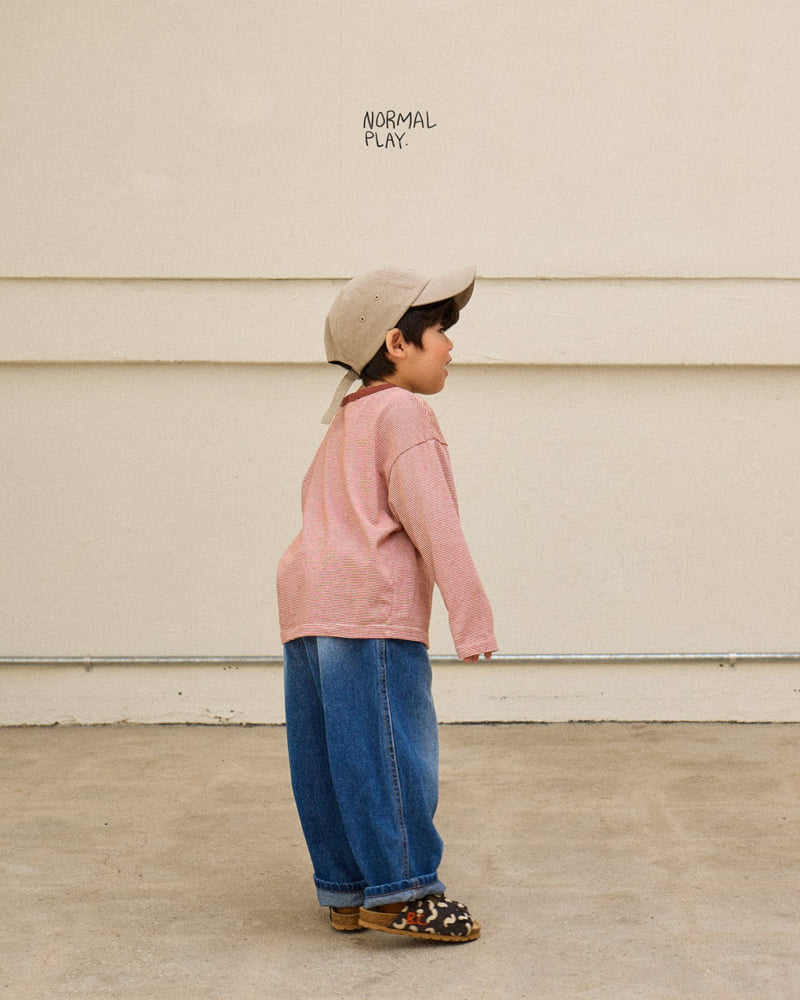 Normalplay - Korean Children Fashion - #prettylittlegirls - Autumn Denim Pants - 11