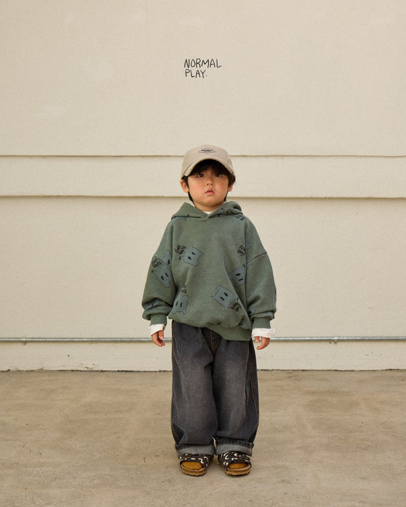 Normalplay - Korean Children Fashion - #stylishchildhood - Ghost All-Print Hoodie - 10