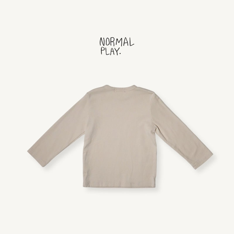 Normalplay - Korean Children Fashion - #stylishchildhood - Lovely Ribbed Tee - 7