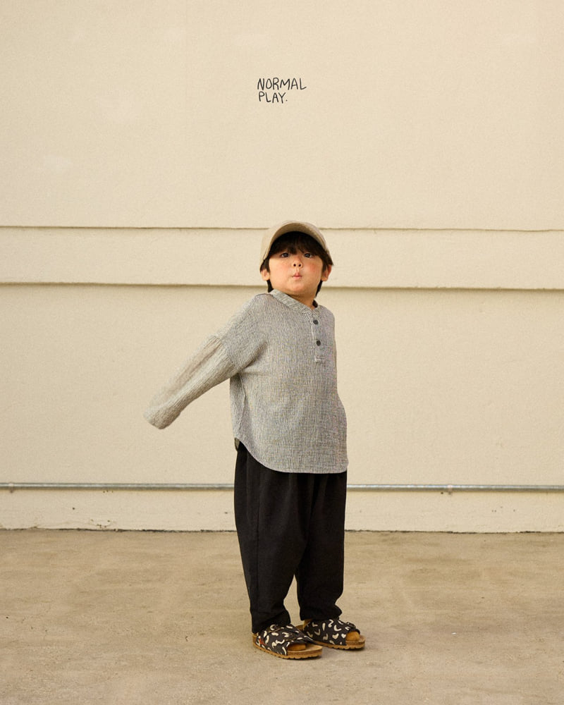 Normalplay - Korean Children Fashion - #stylishchildhood - Brownie Stripe Shirt - 11