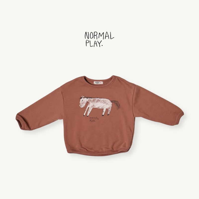Normalplay - Korean Children Fashion - #todddlerfashion - Donkey Rappa Sweatshirt - 5