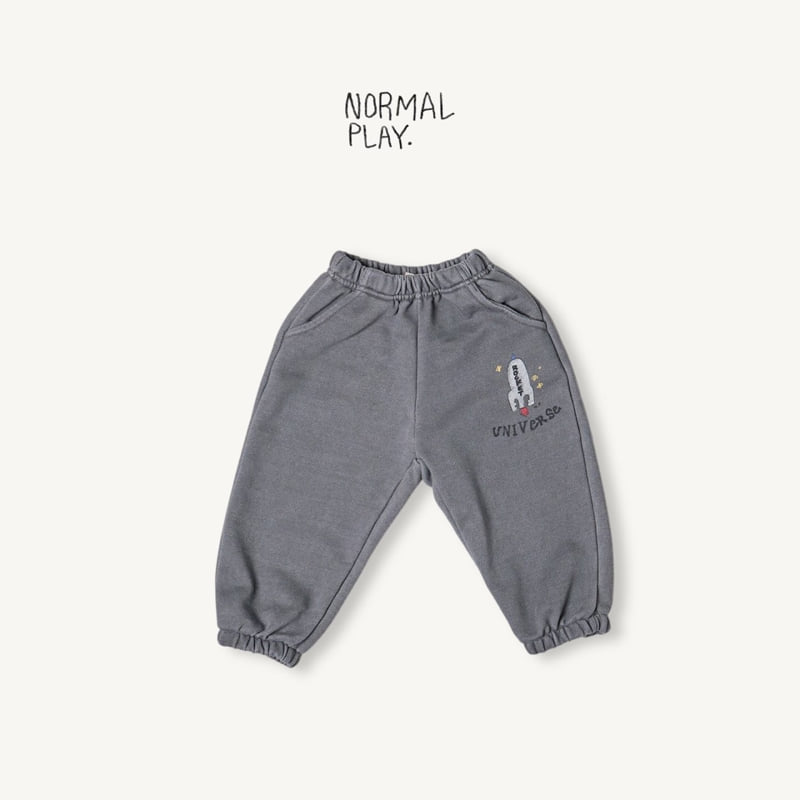 Normalplay - Korean Children Fashion - #prettylittlegirls - Rocket Pig Jogger Pants - 4