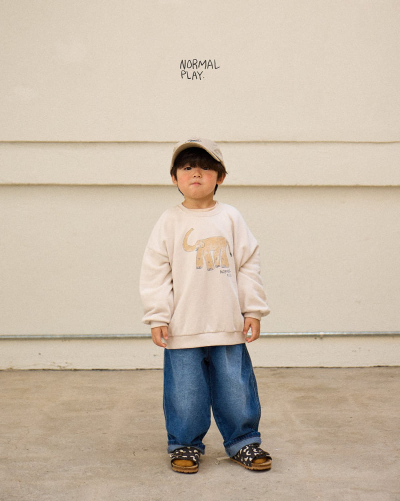 Normalplay - Korean Children Fashion - #todddlerfashion - Elephant Sweatshirt - 11